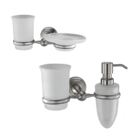 Набор Стакан Wasserkraft Ammer K-7026 + Дозатор K-7089