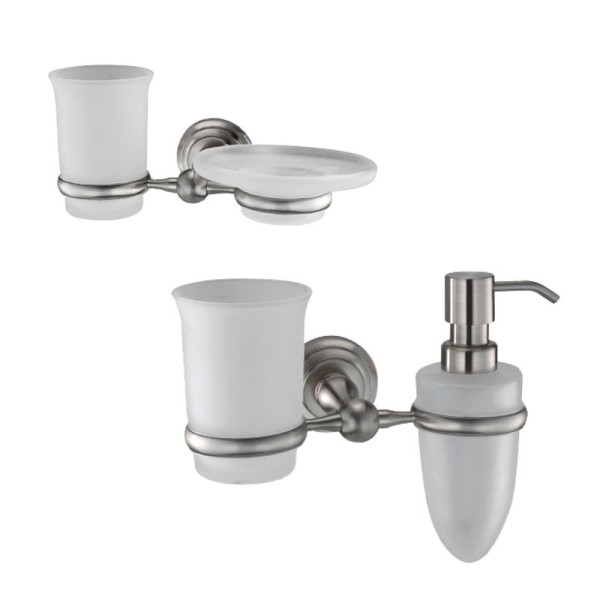 Набор Стакан Wasserkraft Ammer K-7026 + Дозатор K-7089