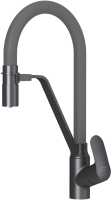Смеситель для кухни AM.PM Like F8007825 с гибким изливом, серый