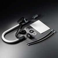 Смеситель для кухни AM.PM Like F8007825 с гибким изливом, серый