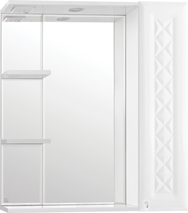 Зеркало Style Line Канна Люкс С 75 белое