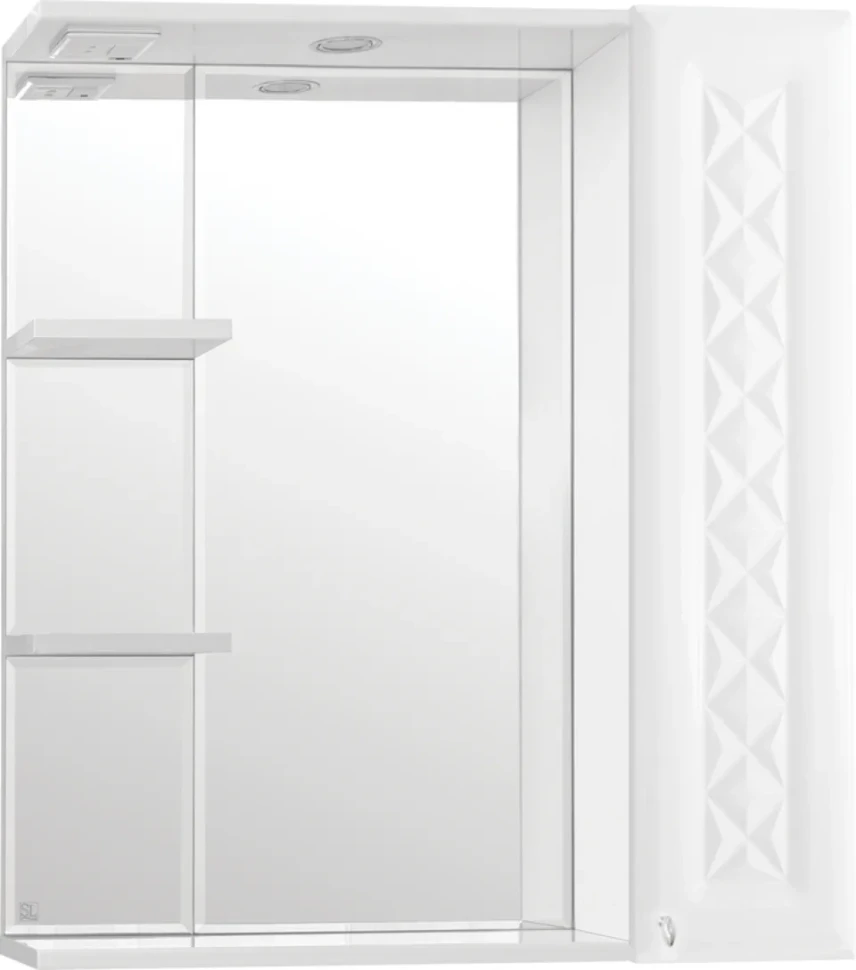 Зеркало Style Line Канна Люкс С 75 белое