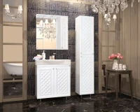 Зеркало Style Line Канна Люкс С 75 белое