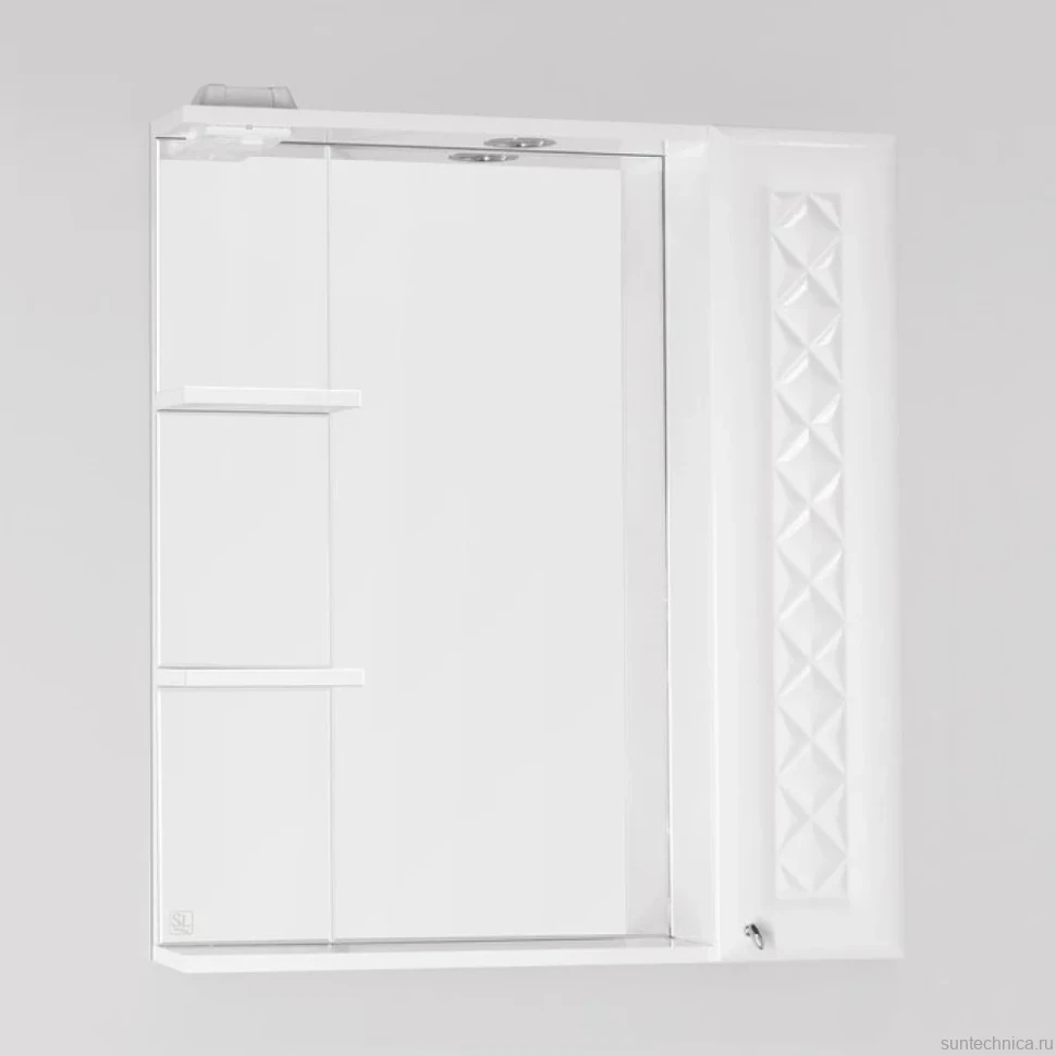 Зеркало Style Line Канна Люкс С 75 белое