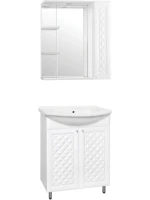 Зеркало Style Line Канна Люкс С 75 белое