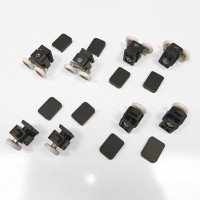 Душевой уголок Triton Фикс Блэк Щ0000077398 90х90 см с поддоном, профиль черный матовый