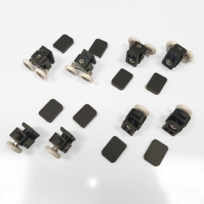 Душевой уголок Triton Фикс Блэк Щ0000077398 90х90 см с поддоном, профиль черный матовый