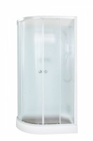Душевая кабина DTO D D102R профиль хром, стекло матовое