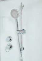 Душевая кабина DTO D D102R профиль хром, стекло матовое