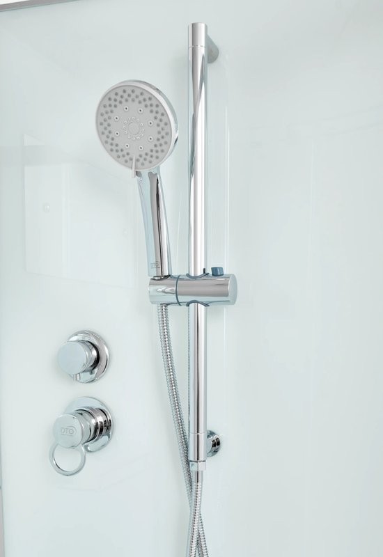 Душевая кабина DTO D D102R профиль хром, стекло матовое