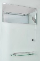 Душевая кабина DTO D D102R профиль хром, стекло матовое