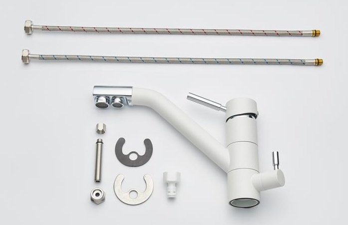 Смеситель для кухни Emar Quartz 3008 агат