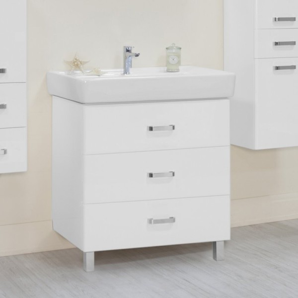 Тумба под раковину AQUATON Америна М 80 белая