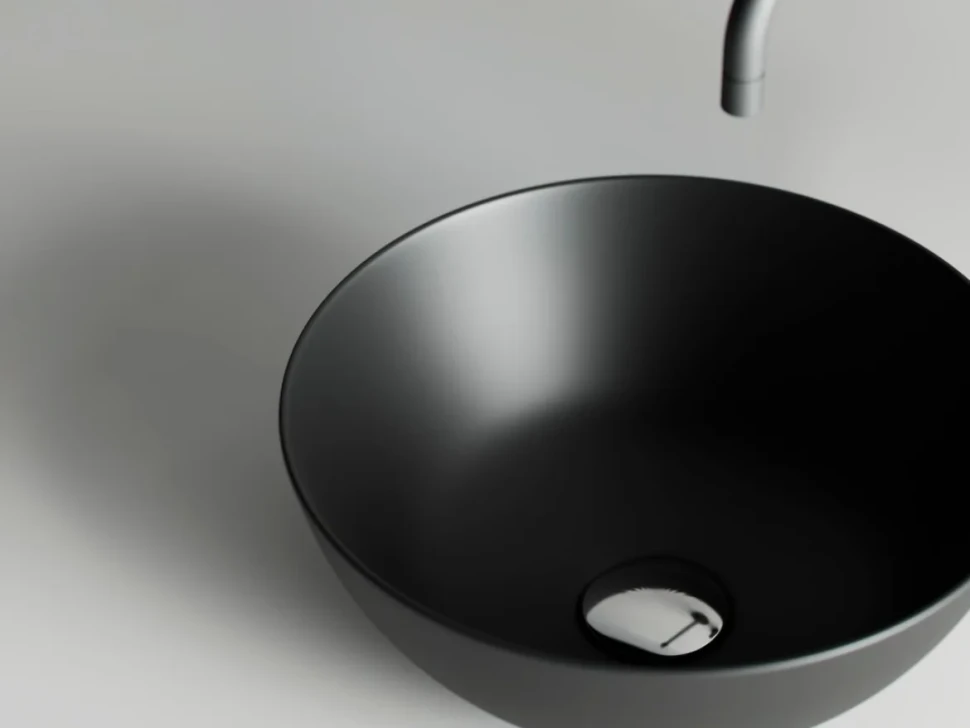 Накладная раковина Ceramicanova Element CN6004 черный матовый