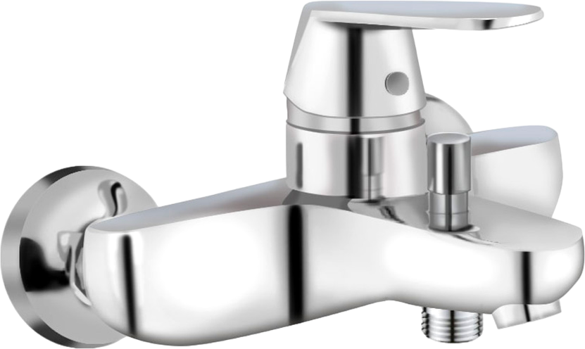 Смеситель для ванны с душем AQUAme Prato AQMP6132 хром