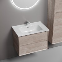 Тумба под раковину Sancos подвесная Marmi 2.0 70 Дуб галифакс натуральный MR2.070EG