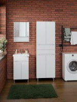 Мебель для ванной комнаты СаНта Лондон Лондон 50 напольная, с дверками