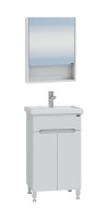 Мебель для ванной комнаты СаНта Лондон Лондон 50 напольная, с дверками