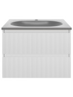 Тумба под раковину без столешницы Vincea Welle 60 m.white soft-touch Тумба под раковину без столешницы Vincea Welle 60 m.white soft-touch