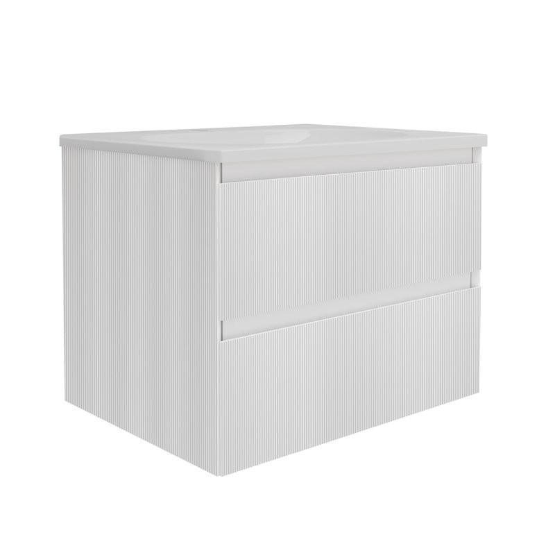 Тумба под раковину без столешницы Vincea Welle 60 m.white soft-touch