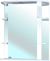 Зеркало-шкаф Bellezza Магнолия R 55 с подсветкой