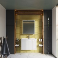 Зеркало-шкаф Dreja Point 70 c подсветкой Зеркало-шкаф Dreja Point 70 c подсветкой