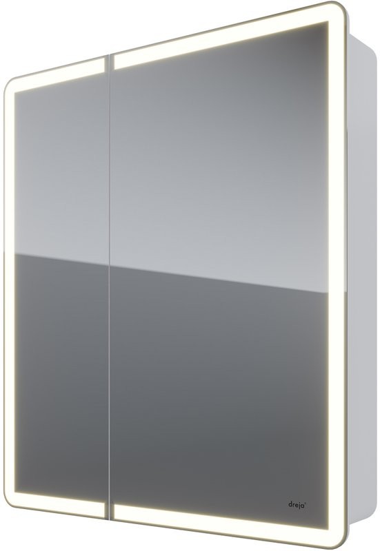 Зеркало-шкаф Dreja Point 70 c подсветкой