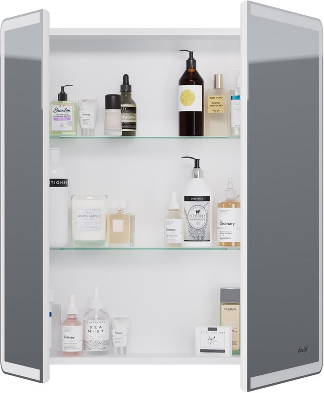 Зеркало-шкаф Dreja Point 70 c подсветкой