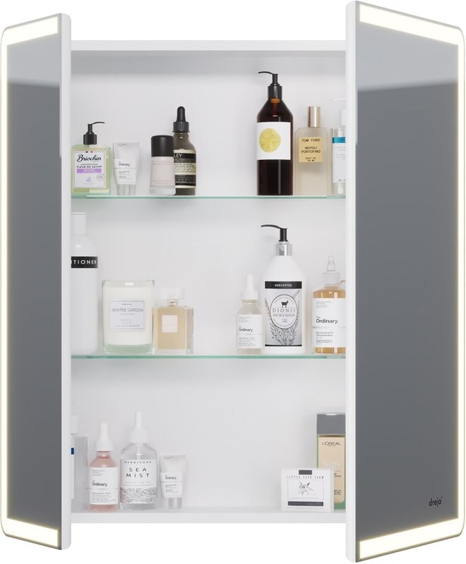 Зеркало-шкаф Dreja Point 70 c подсветкой