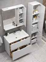 Тумба с раковиной SanStar Ориана 70 напольная, раковина Cersanit Como 70