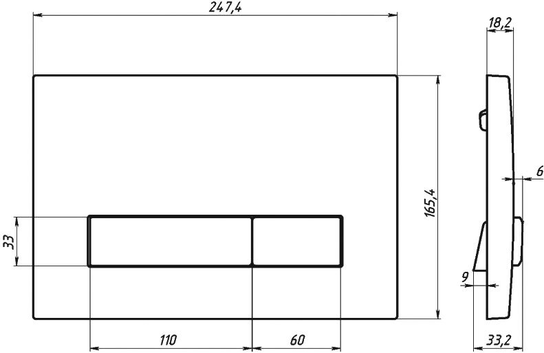 Комплект Berges Gamma 043312 Унитаз подвесной, с микролифтом + Система инсталляции Atom Line 410, кнопка смыва хром глянец