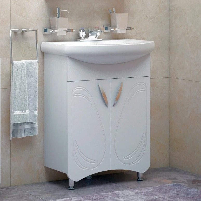 Тумба с раковиной Corozo Кентис 60 напольная