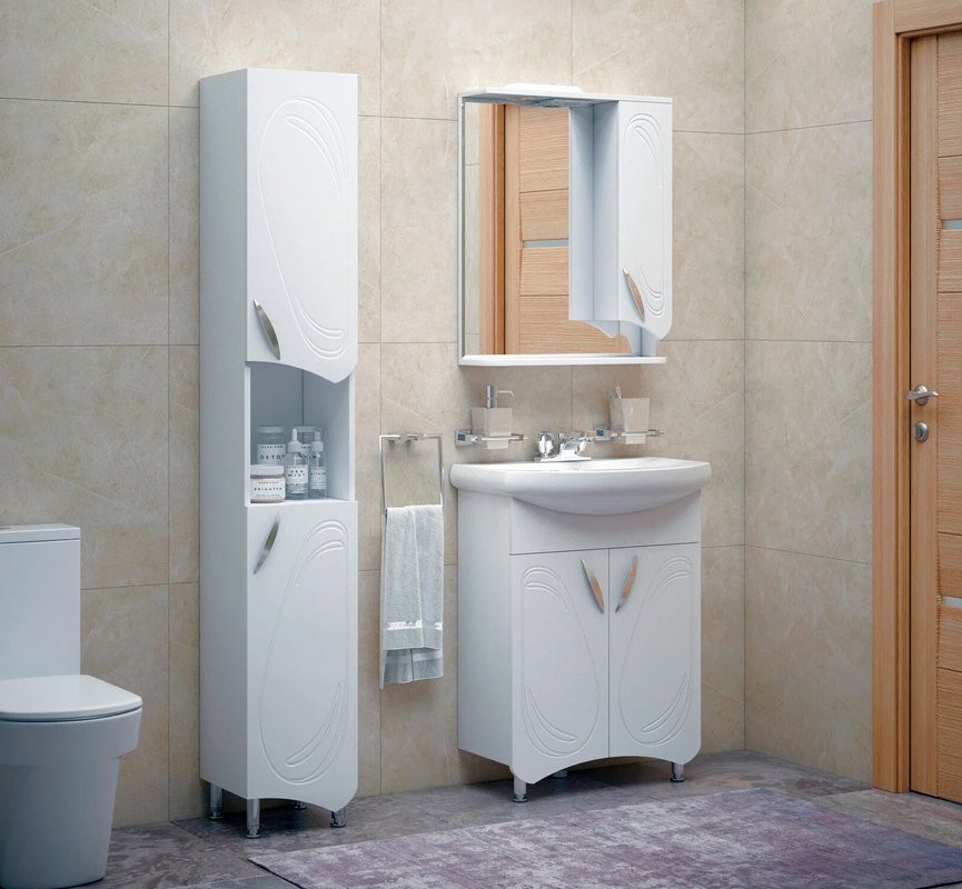 Тумба с раковиной Corozo Кентис 60 напольная