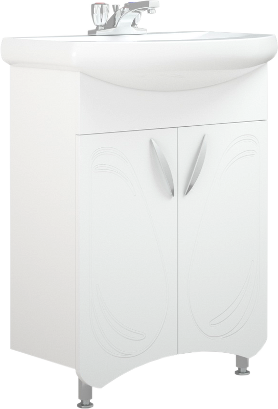 Тумба с раковиной Corozo Кентис 60 напольная