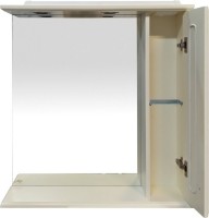 Зеркало Misty Лувр R 85 слоновая кость