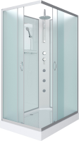 Душевая кабина Niagara Classic NG-43185-14QBKTG 110х80 см, без крыши, с гидромассажем и тропическим душем
