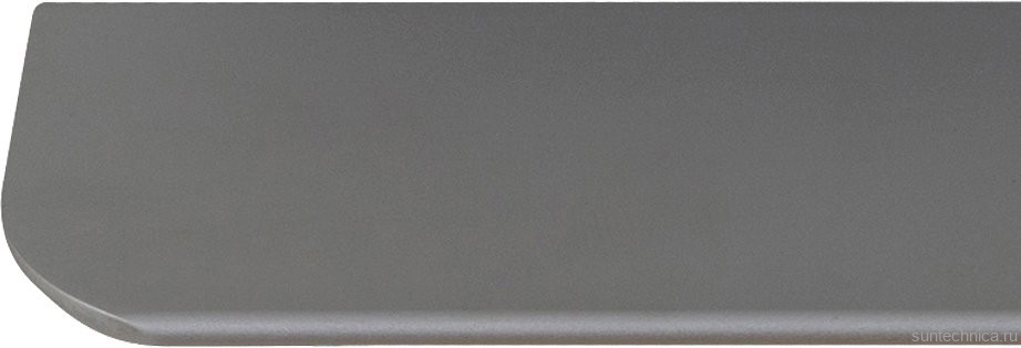 Тумба под раковину без столешницы Cezares Eco Cer-N 80 grafito, ручки серые