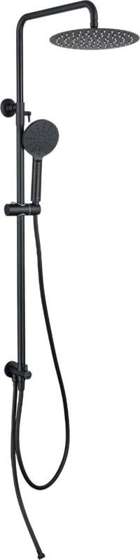 Душевая стойка AQUATEK AQ2046MB матовая черная
