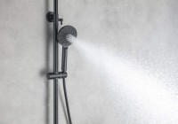 Душевая стойка AQUATEK AQ2046MB матовая черная