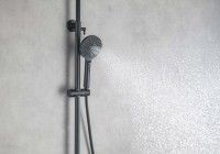 Душевая стойка AQUATEK AQ2046MB матовая черная