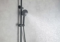 Душевая стойка AQUATEK AQ2046MB матовая черная