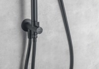 Душевая стойка AQUATEK AQ2046MB матовая черная