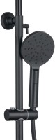 Душевая стойка AQUATEK AQ2046MB матовая черная