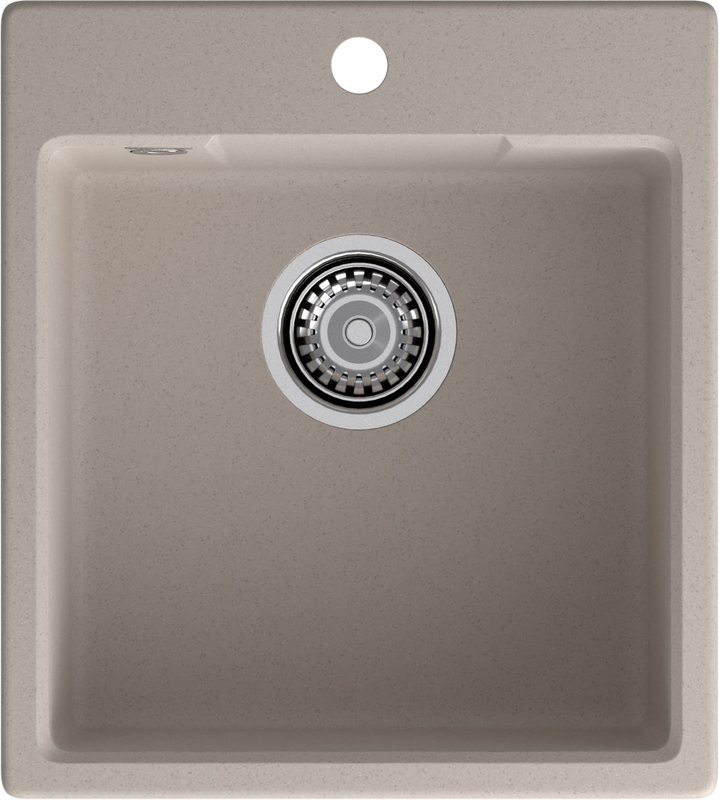 Комплект Мойка GranFest Urban 644 песочная + Измельчитель Bone Crusher BC 1000-AS