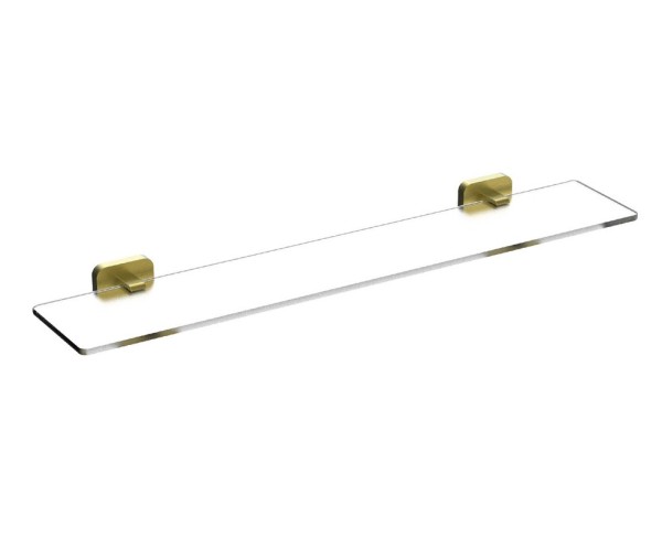 Полка под зеркало Wonzon & Woghand Graffity WW-9327-BG 60 см, стеклянная