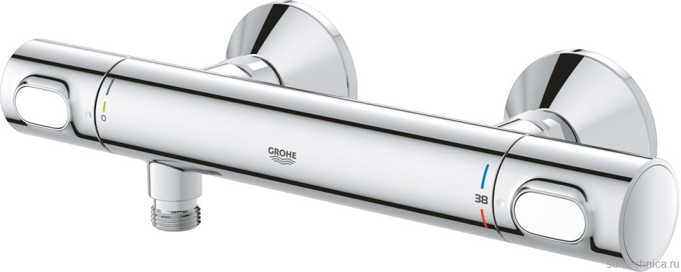 Душевой комплект Термостат Grohe Grohtherm 34793000 + Стойка New Tempesta Cosmopolitan 27394002