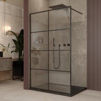 Душевая перегородка Ambassador Walk-in 15031238 120x200 см