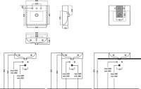 Накладная раковина Hatria Bahia_13 BH0500465011TS0 50x46 см