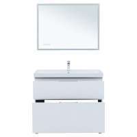 Тумба под раковину Aquanet Алвита New 100 напольная, белый матовый Тумба под раковину Aquanet Алвита New 100 напольная, белый матовый