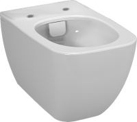 Комплект Унитаз подвесной VitrA Shift 7742B003-0075 белый глянцевый + Крышка 91-003-009 с микролифтом, петли хром + Инсталляция AlcaPlast AM101/1120-4:1 RU M578-0001 кнопка смыва черная